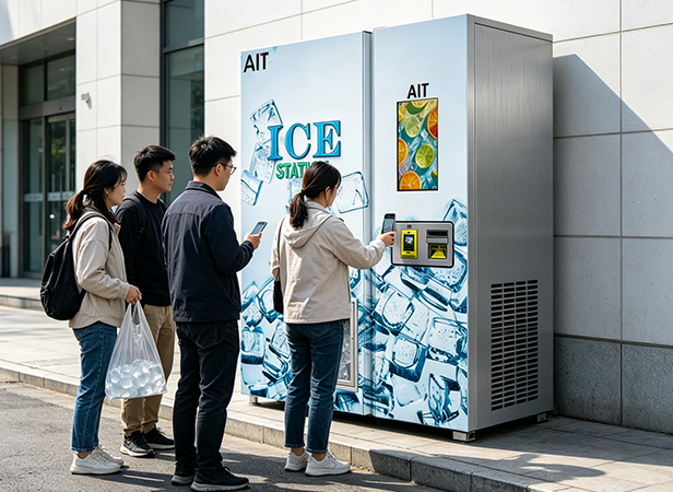 Fully Automatic Ice Vending Machine Solution