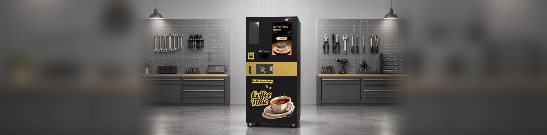 AIT Fully Automatic Coffee Vending Machine