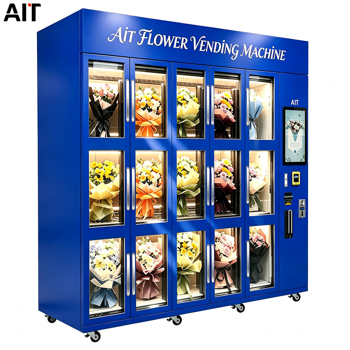 AIT 15-slot flower vending machine