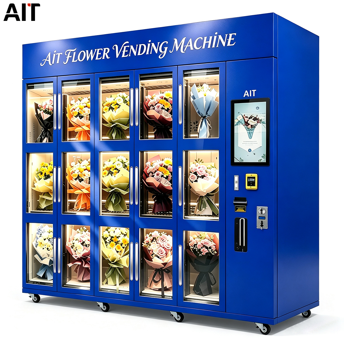 AIT 15-slot flower vending machine