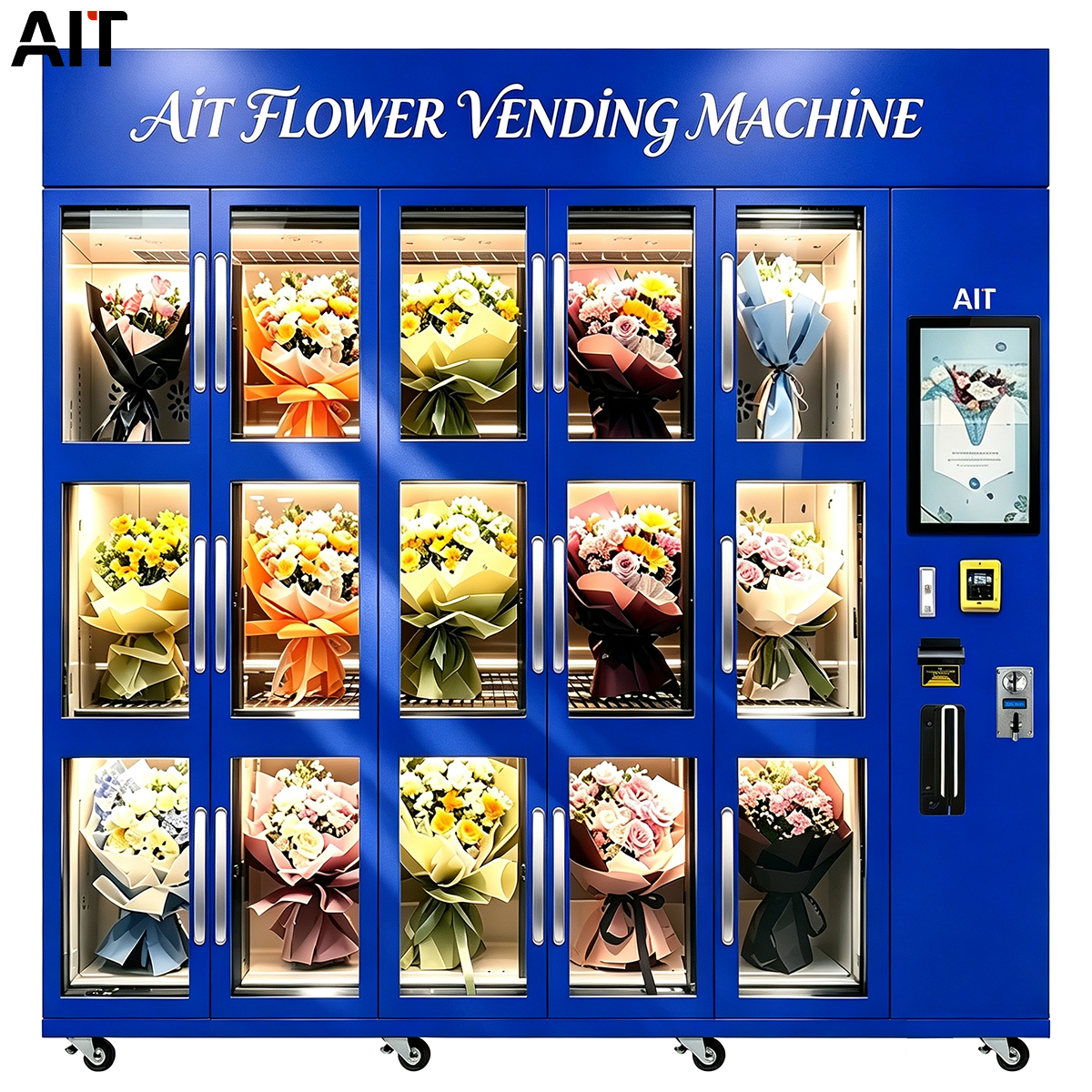 AIT 15-slot flower vending machine
